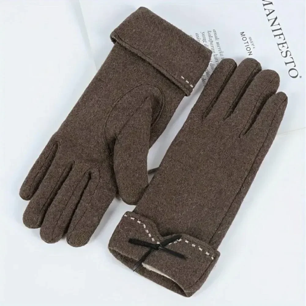 Cashmere-Blend Gloves